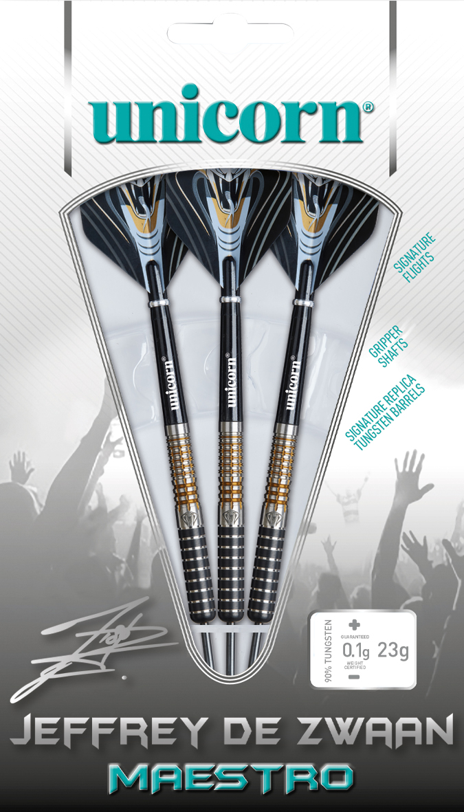 Unicorn Maestro Jeffrey De Zwaan Phase 3 Steel Tip Dart