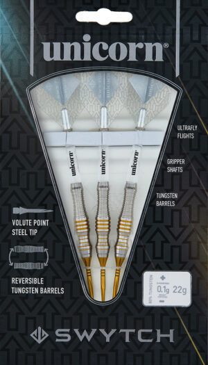 Unicron Swytch Steel Tip Dart Set - 80% Tungsten