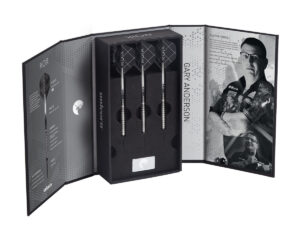 Unicorn Noir Gary Anderson Steel Tip Dart Set
