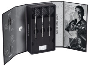 Unicorn Noir Gary Anderson Steel Tip Dart Set