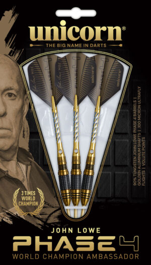 Unicorn Gary Anderson pHASE 6 Duo Steel Tip Dart - 90% Tungsten