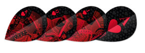 Unicorn Ultrafly Flight Xtra -Royal Flush -Red
