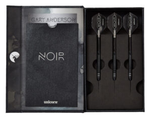 Unicorn Gary Anderson Noir Phase 6 Steel Tip Dart Set 90% Tungsten